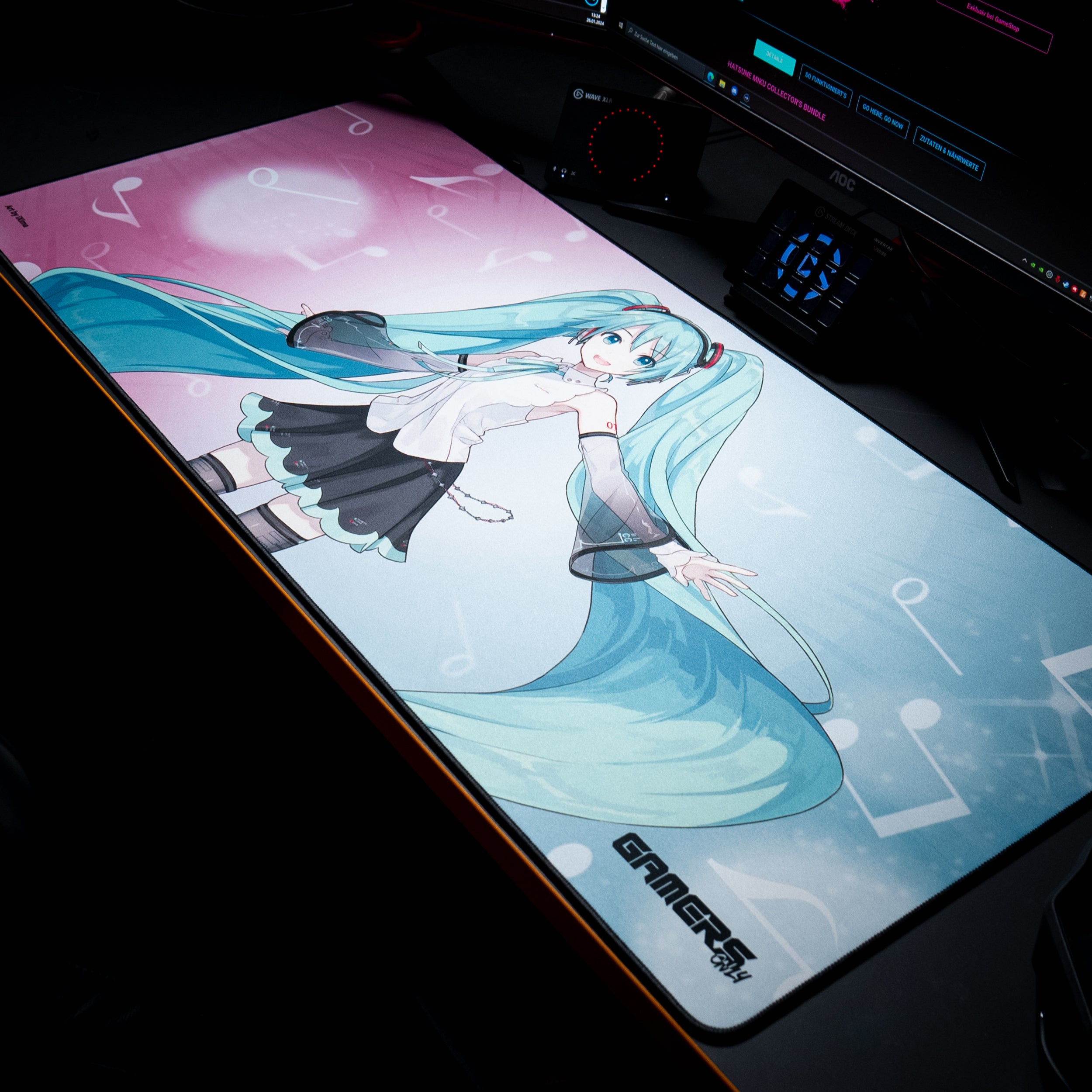 Hatsune Miku XL-Mousepad