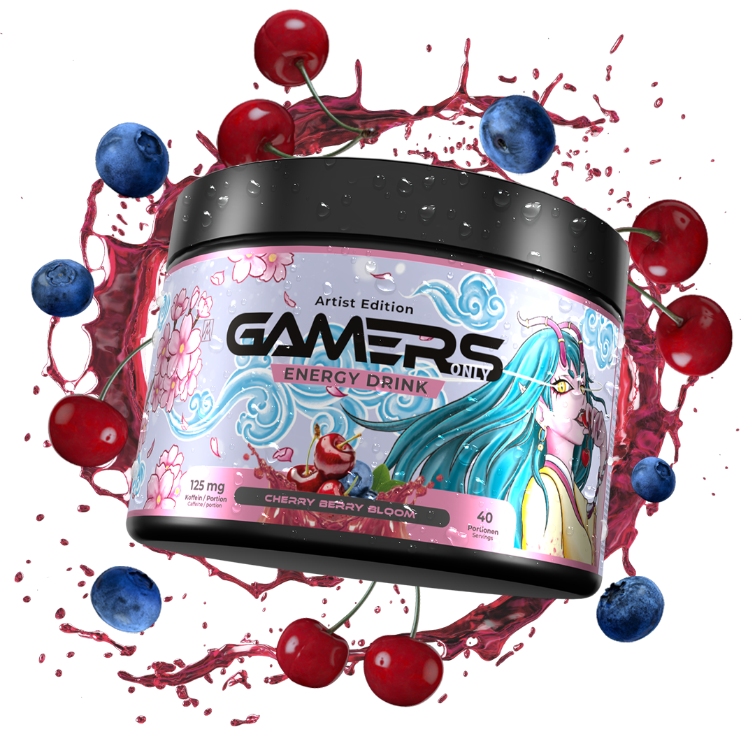 Energy Drink Cherry Berry Bloom