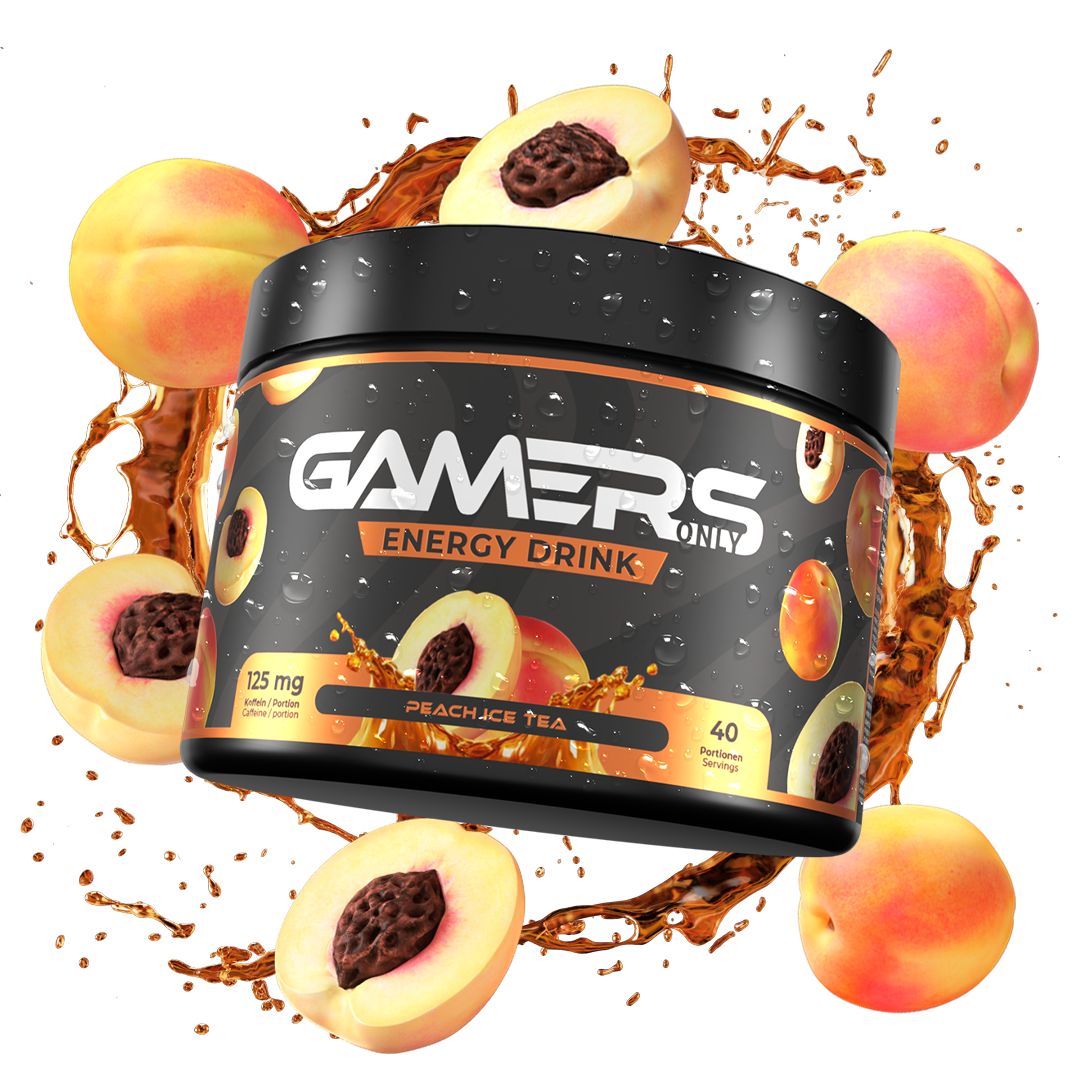 Energy Drink Peach Ice Tea
