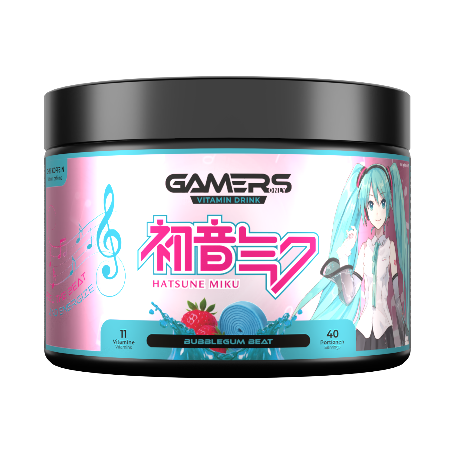 Vitamin Drink Hatsune Miku Bubblegum Beat